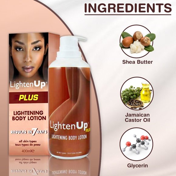 Omic LightenUp PLUS Lightening Body Lotion - 400ml - Picture 5 of 9